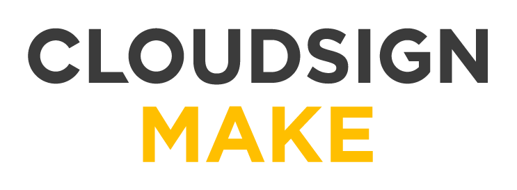 クラウドサイン MAKE