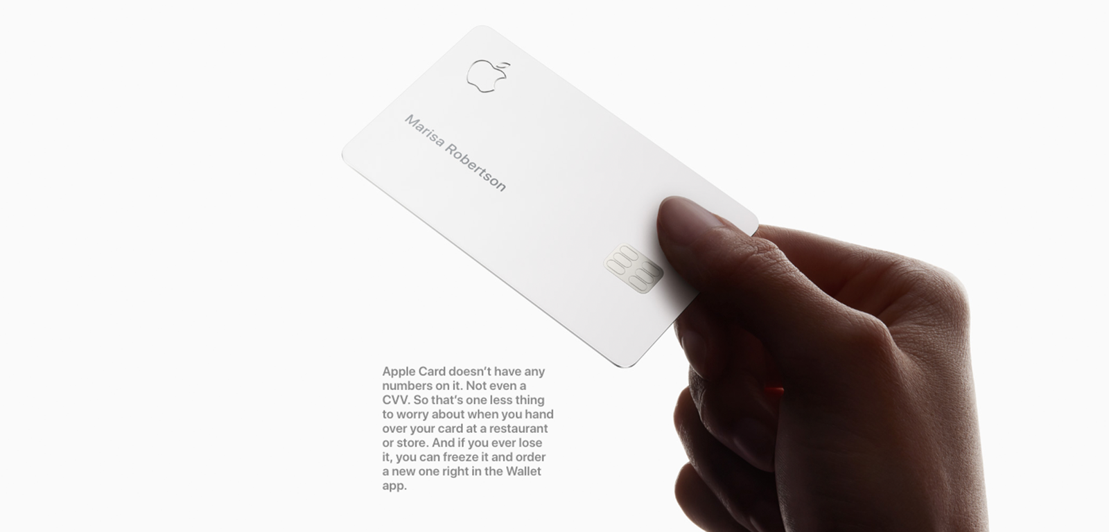 「署名のないクレジットカード」というAppleの再発明