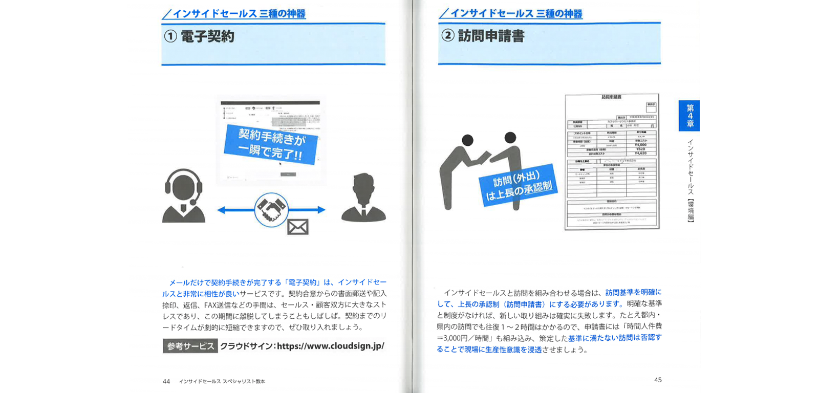 インサイドセールス「三種の神器」の一つとして電子契約を取り上げていただきました