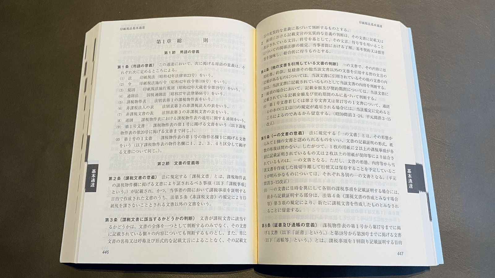 佐藤明弘編著『令和3年7月改訂 印紙税実用便覧』（法令出版,　2021）P445