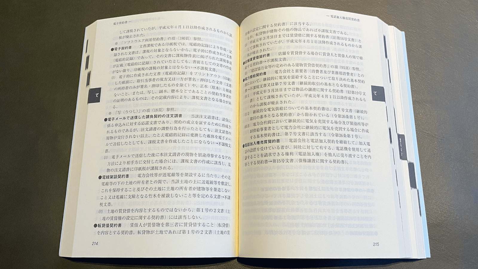 佐藤明弘編著『令和3年7月改訂 印紙税実用便覧』（法令出版,　2021）P214