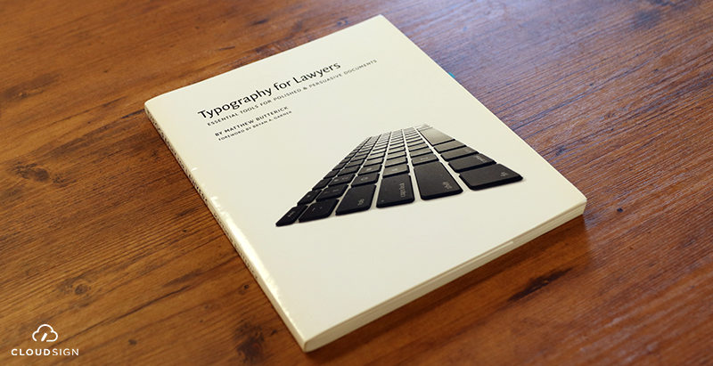 ブックレビュー　Matthew Butterick『Typography for Lawyers（法律家のためのタイポグラフィ）』