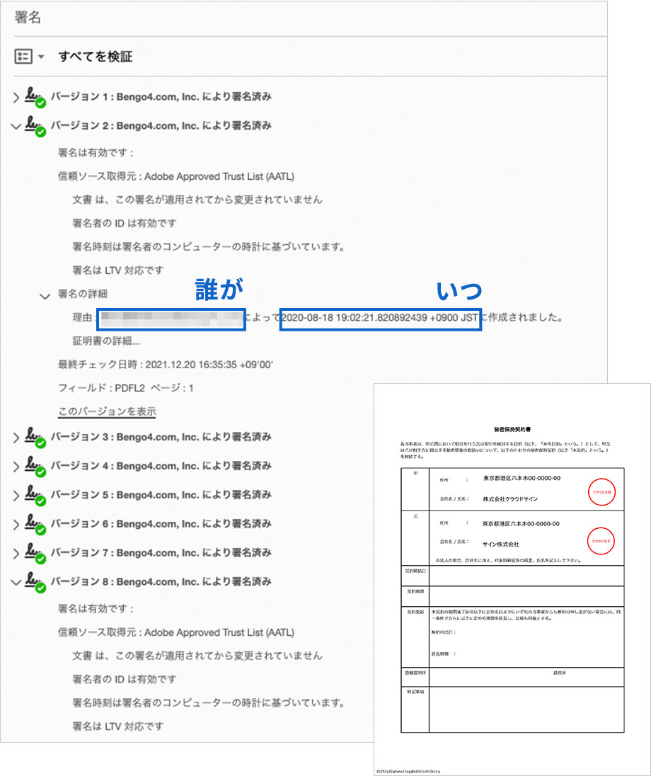 証拠力